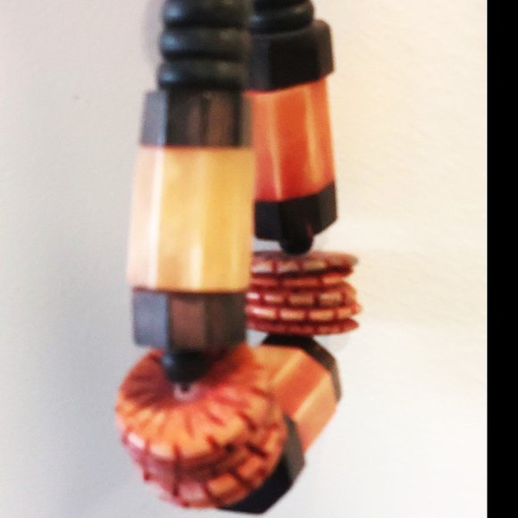 Women's Multi-Beads/Stone & Multi-Colors Stones Statement Necklace - NWOT - Picture 7 of 7